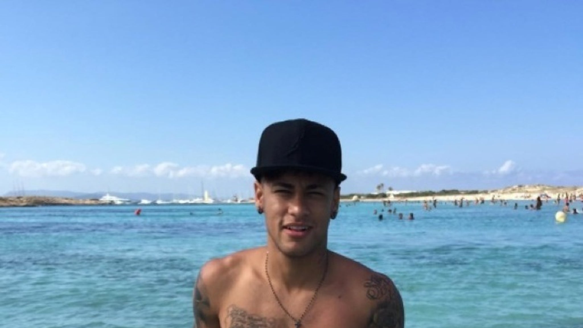 Neymar Jr The Shirtless Soccer Stud