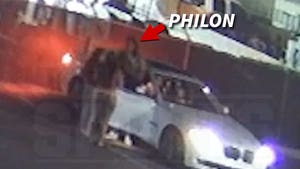 Darius Philon Surveillance Video Shows NFL DL Allegedly Pointing Gun At Women