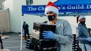 Russell Westbrook Hands Out Jordans, Facemasks At Holiday Drive In D.C.