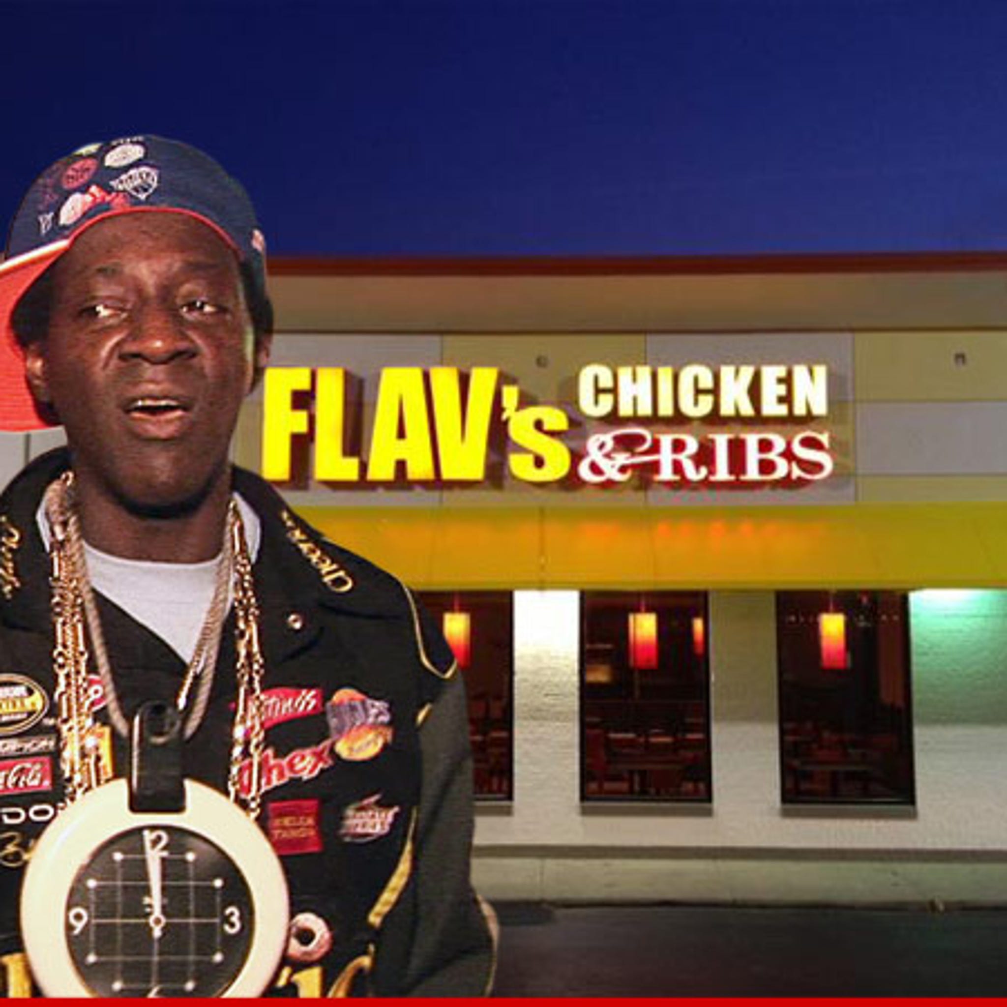 Flavor Flav S Fried Chicken Empire Is Thiiiis Close To Death