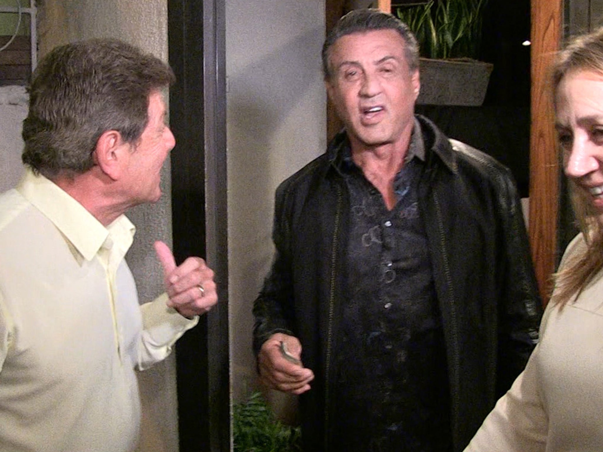 Sylvester Stallone Is Alive And Eating With Frankie Avalon