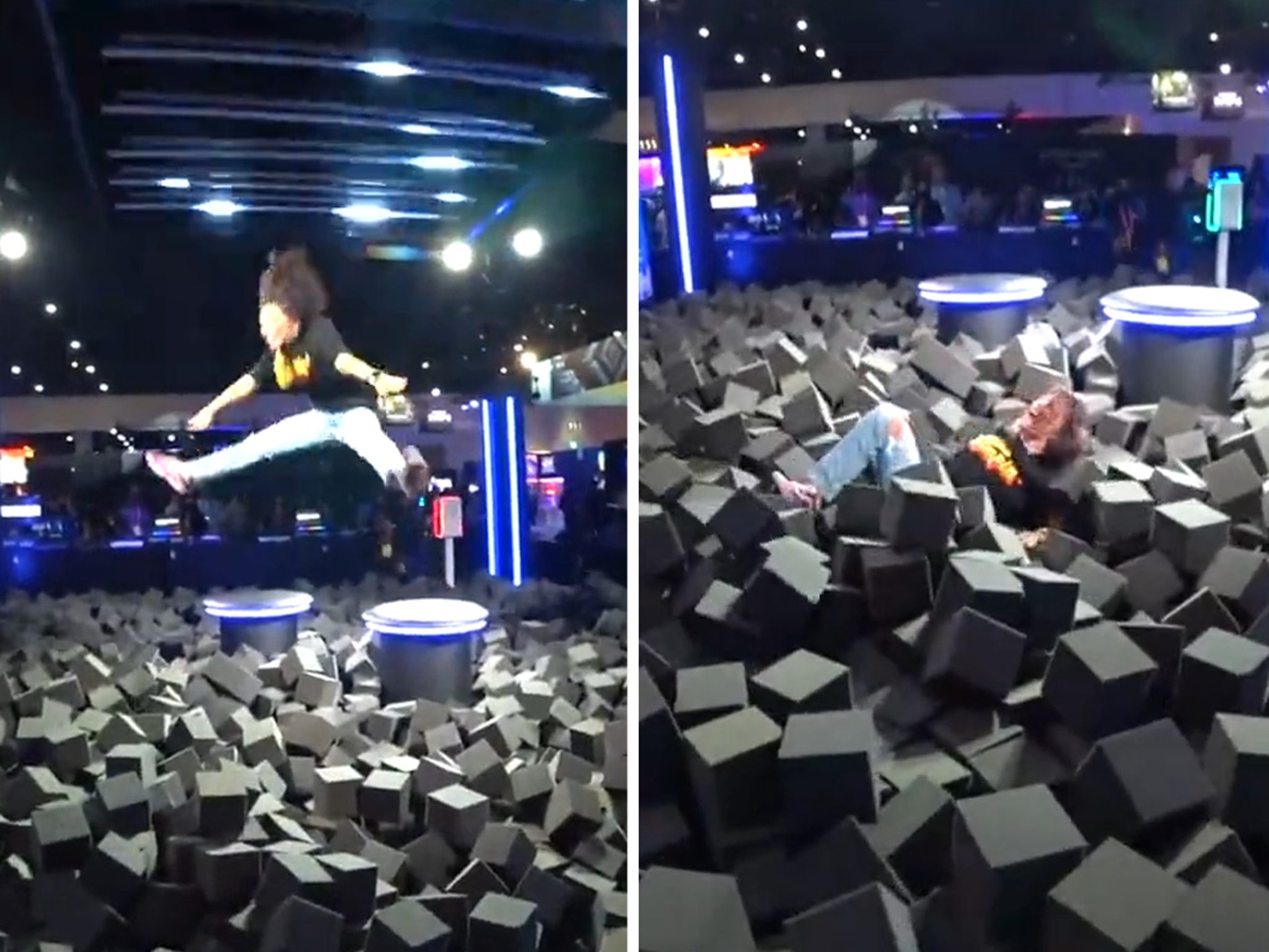 Download School Beeg Download - Twitch Streamer Adriana Chechik Breaks Her Back in Foam Pit at TwitchCon