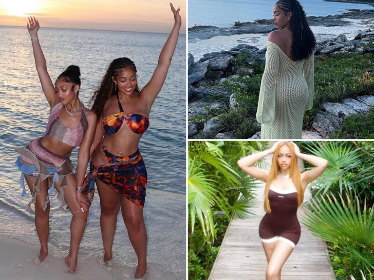 Jordyn And Jodie Woods's Sisters Vacay In Turks And Caicos