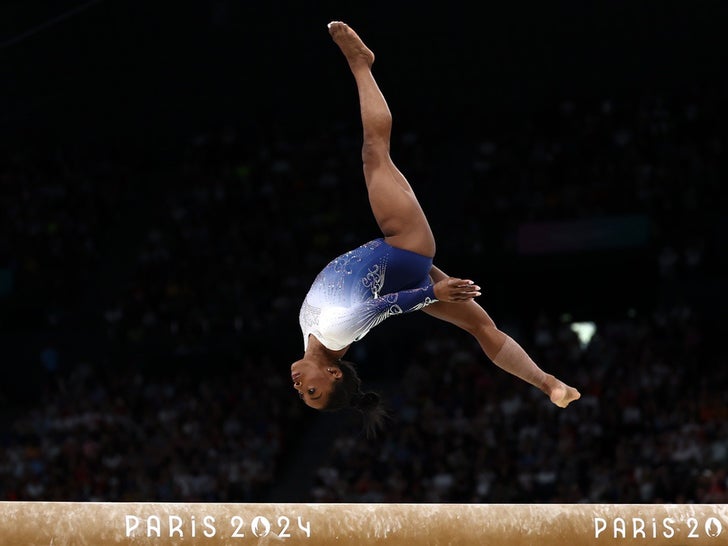 Simone Biles 2024 Olympics Gymnastics Photos