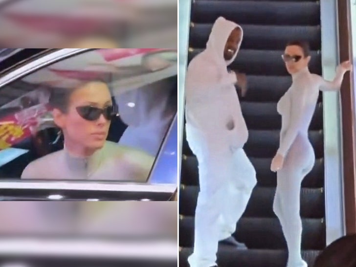 Kanye & Bianca Out in Tokyo