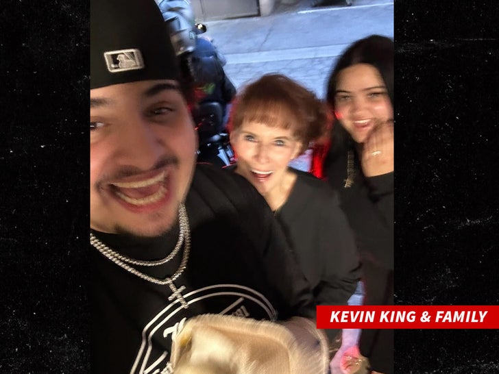 Kevin King e família