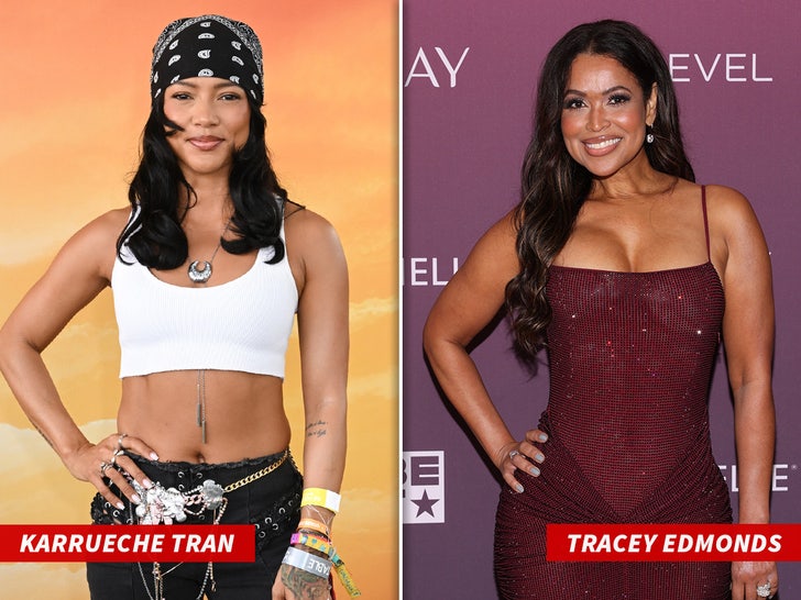 Tracey Edmonds Karrueche Transce