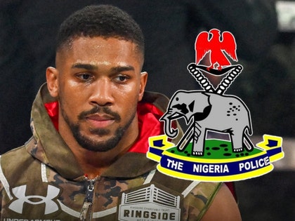 anthony joshua nigeria police main getty