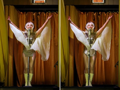 Can you spot the THREE minor differences in these two Sabrina Carpenter images?