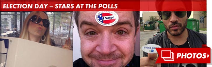 Election Day -- Stars at the Polls