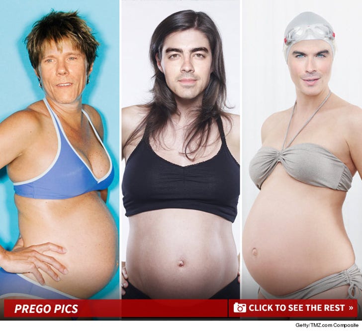 Expecting Studs -- Famous Pregnant Men!