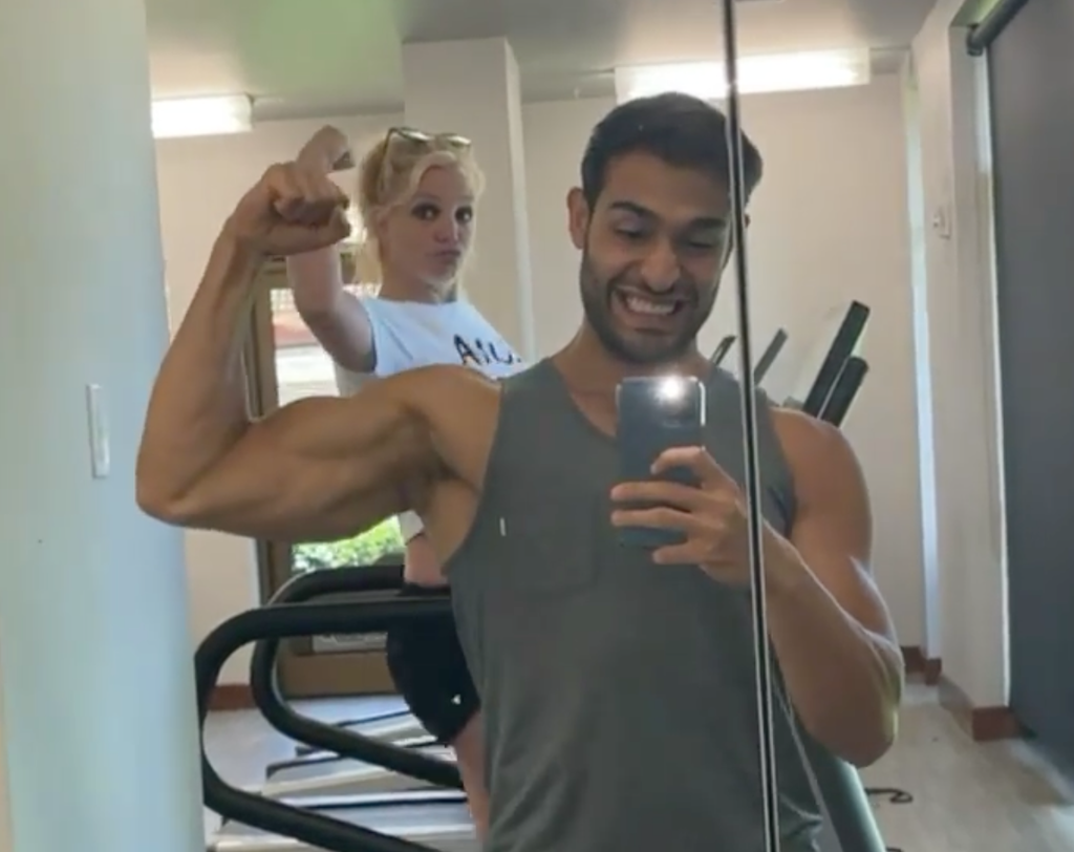 Britney Spears and Sam Asghari together photos 0005