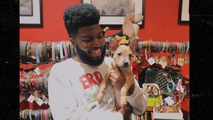 Khalid Jumps Through Hoops to Adopt His New Puppy