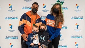 Russell Wilson & Ciara Visit Patients At Denver Hospital 1 Week After Joining Broncos