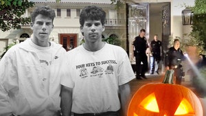 eric and lyle menendez halloween cops getty 1