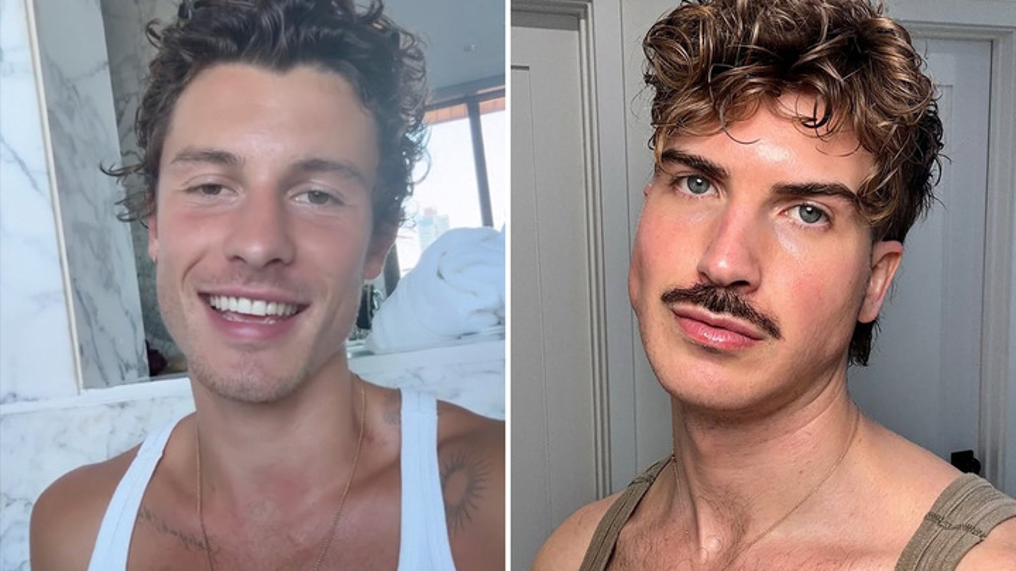 Shawn Mendes vs. Joey Graceffa Who’d You Rather?! (Tank Tops N’ Curls Edition)