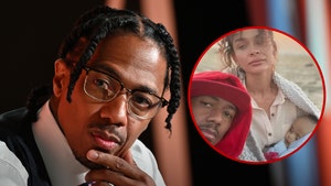 Nick Cannon and Alyssa Scott and baby zen insta getty 1