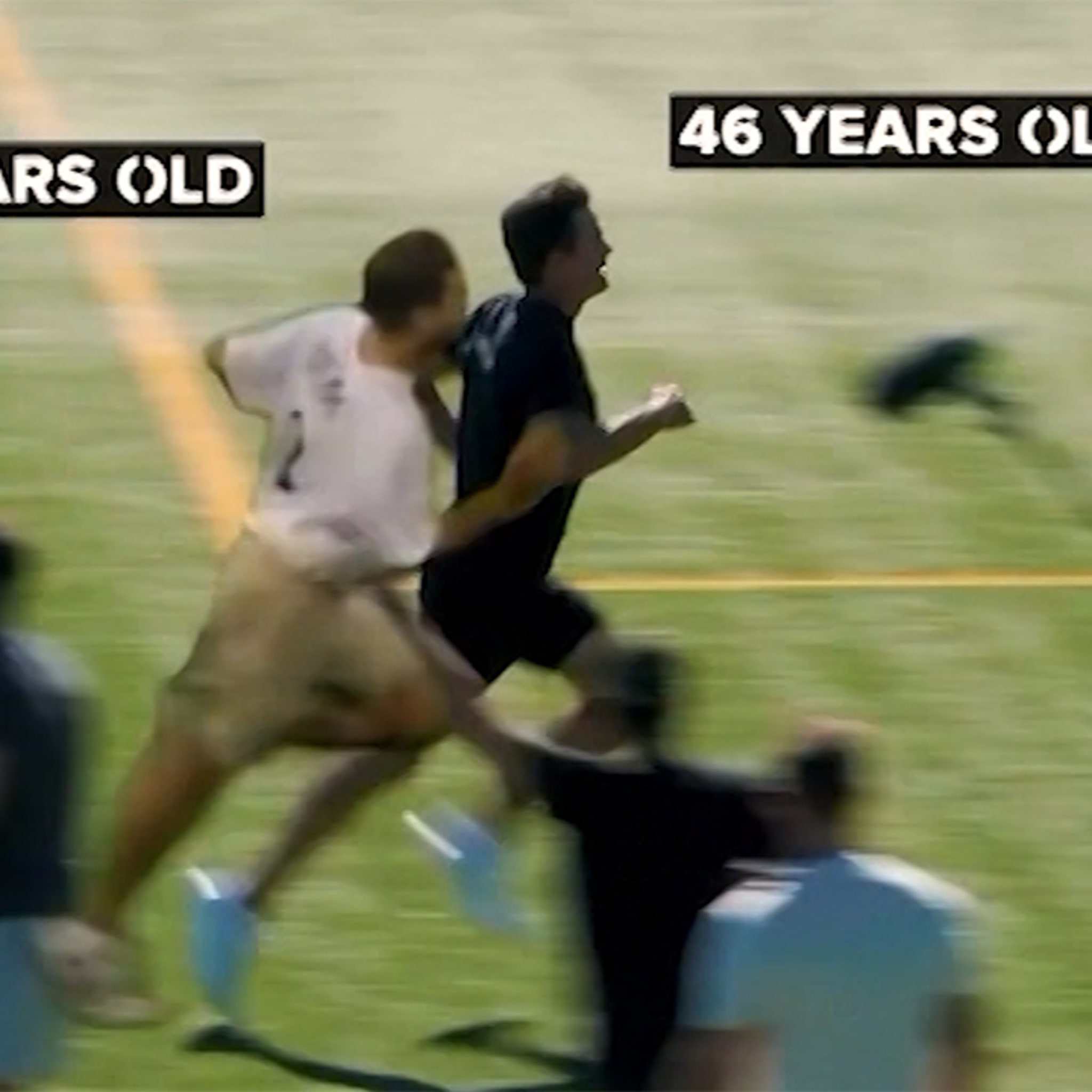 Retired Tom Brady posts video of him running a faster 40 at age 46