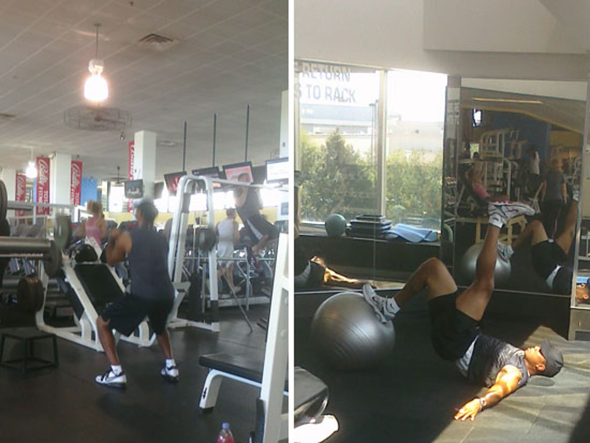 Tiger woods gym 2025 workout