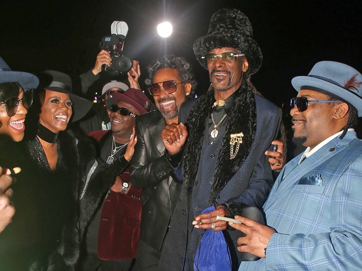 Celebs at Snoop's 50th Birthday Celebration
