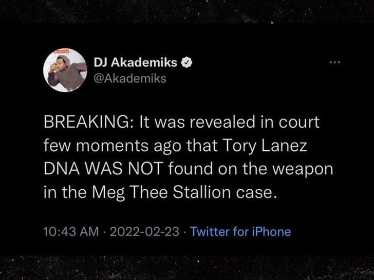 Tory Lanez handcuffed in court for violating order in Meg Thee Stallion case