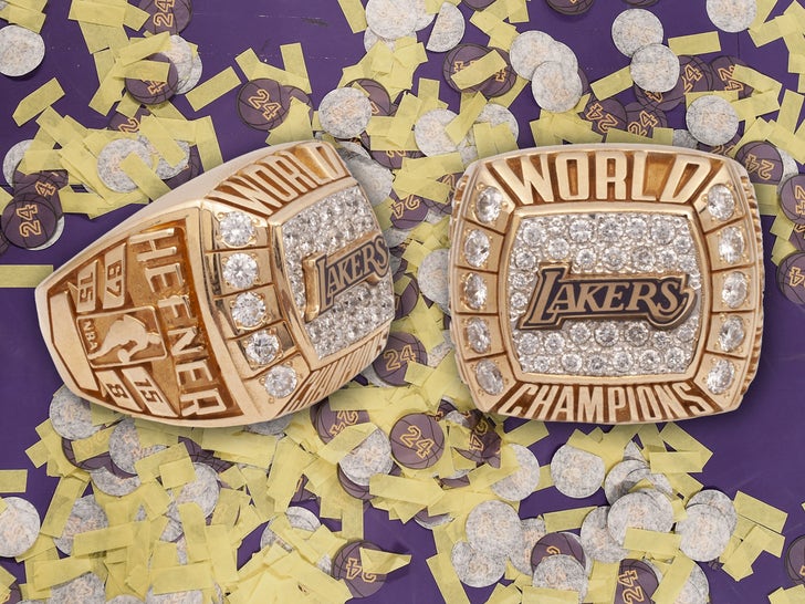 Hugh Hefner's Lakers Ring