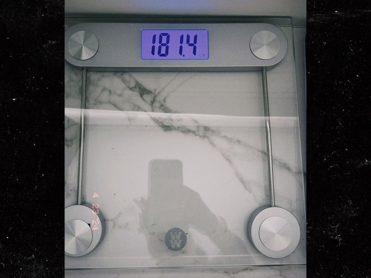 Ciara weight scale sub