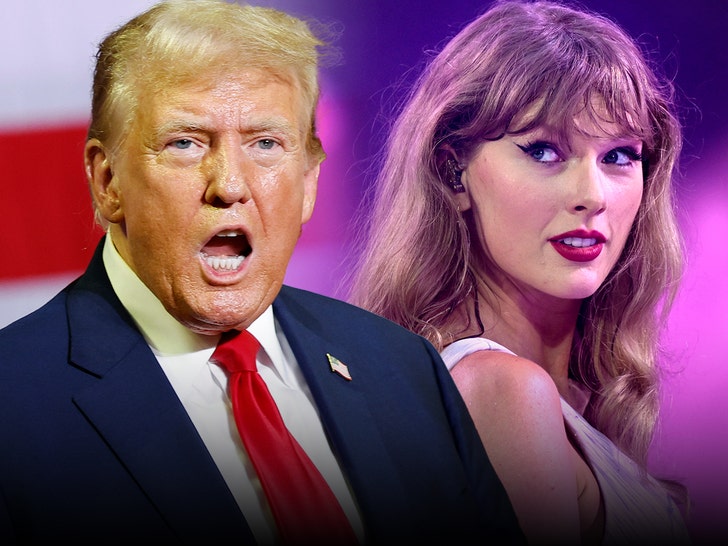 Artistes donald trump and taylor swift getty 1