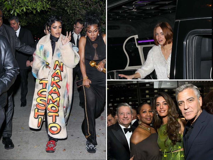 Golden Globes 2026 After Parties