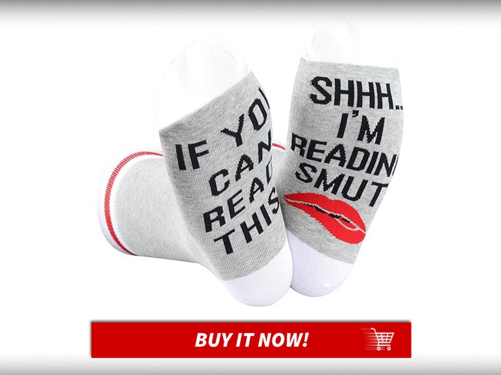 Anti-Valentine's Day Gifts Under $100 6 Reading-Smut-Socks-Anti-Gift-Guide-Valentines-Single-MAIN