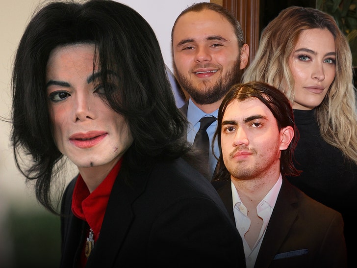 michael jackson paris jackson blanket jackson and prince jackson getty 1