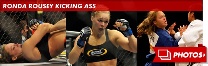Ronda Rousey Kicking Ass