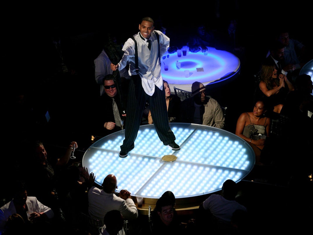 Chris Brown's 2007 performance