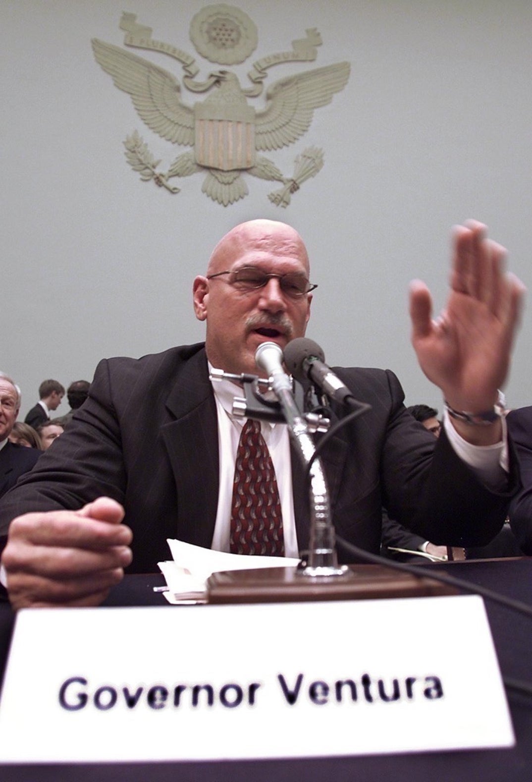 Jesse Ventura jumped off the top ropes of the WWE and landed as the governor of Minnesota