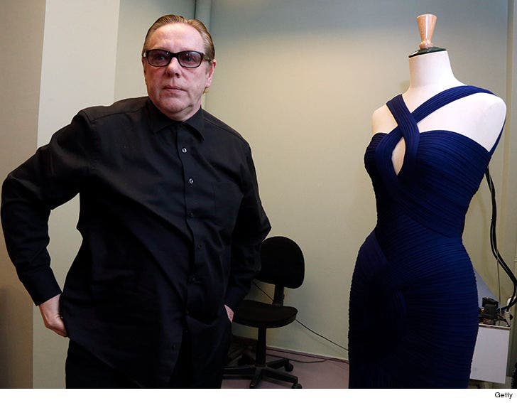 Herve Leroux Thats A Wrap Bandage Dress Designer Dead At 60