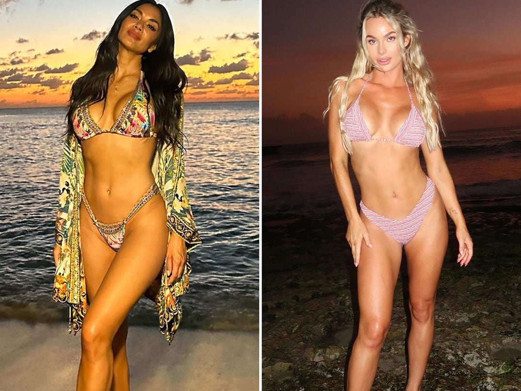 Nicole Scherzinger vs. Juliette Porter -- Sexy Sunsets Edition
