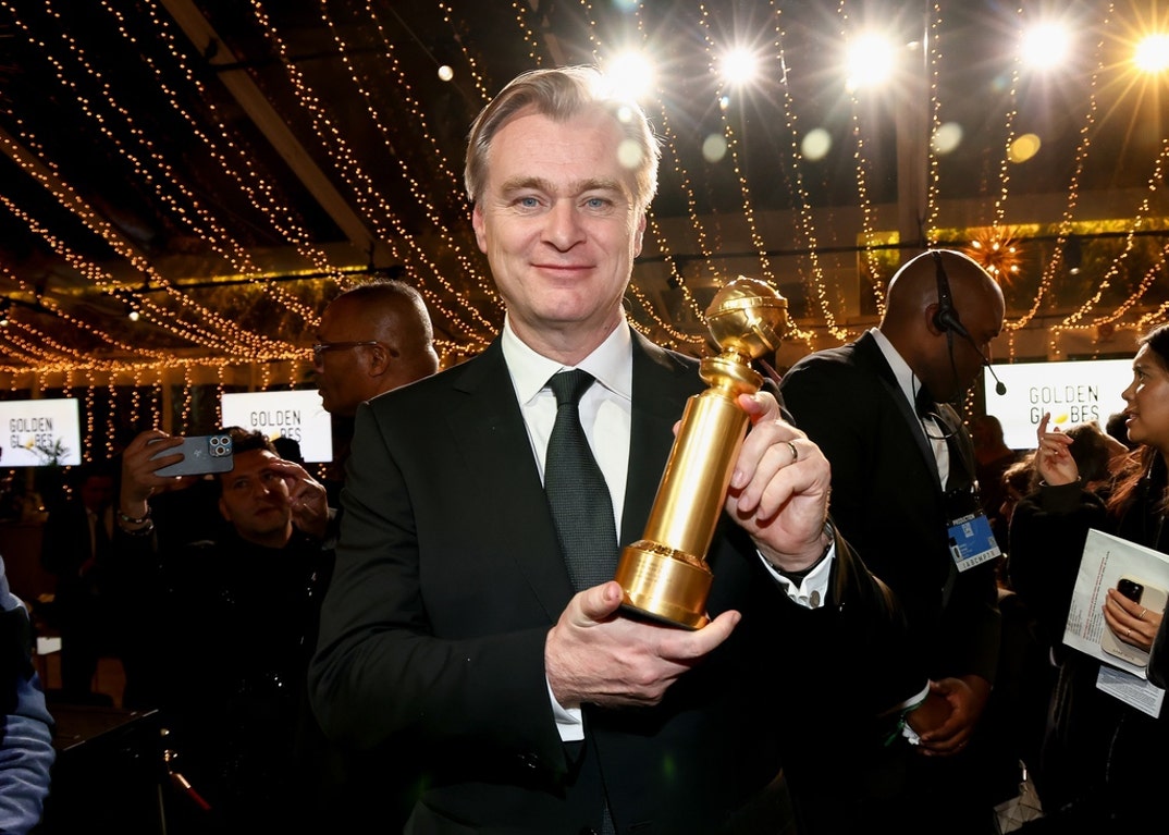 2024 -- After being nominated a handful of times over the years, Christopher Nolan won his first Golden Globe for best director of a motion picture for 