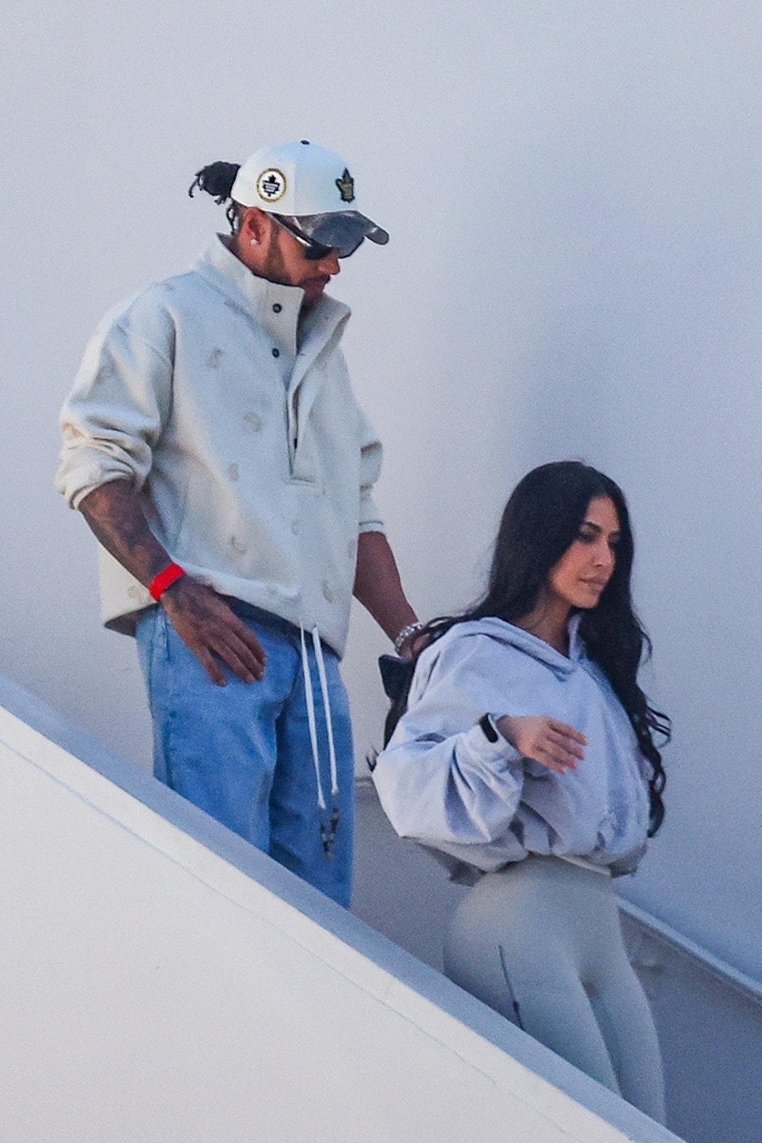 Kim Kardashian Lewis Hamilton Rugs  9