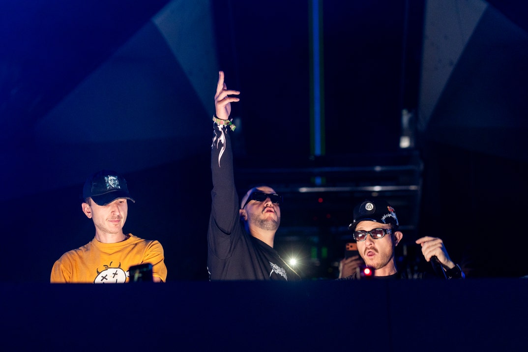 DJ Snake, RL Grime, and Flosstradamus