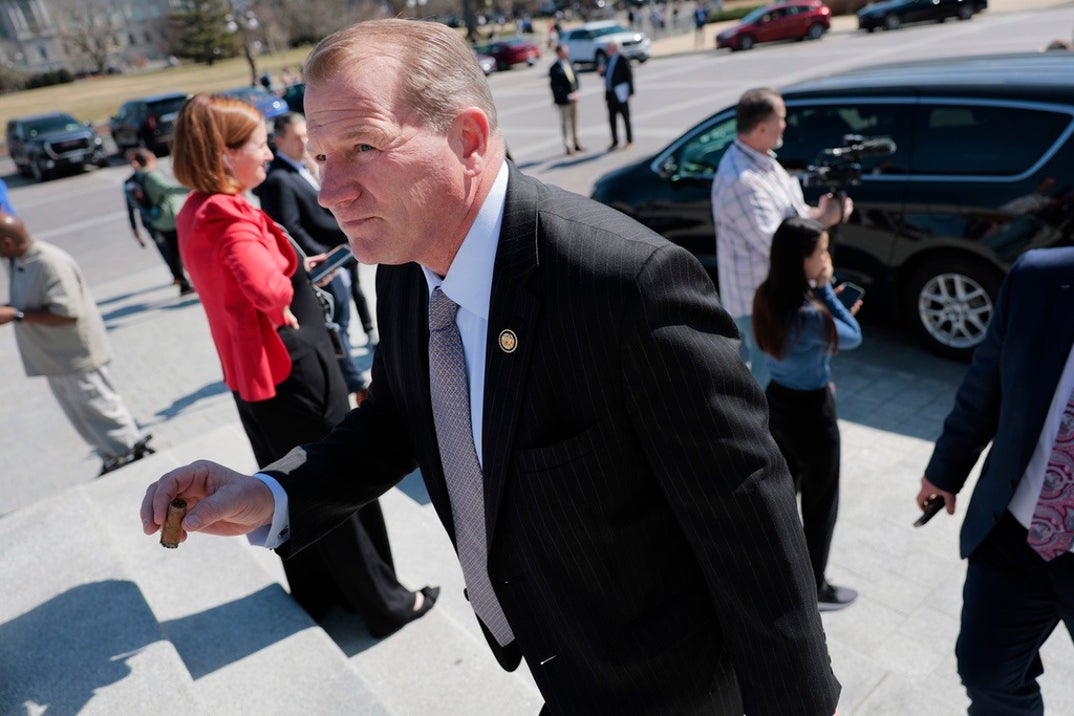Representative Troy Nehls Smoking Cigars 6