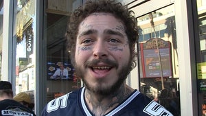 Post Malone Rents Out Hooters for Monday Morning Party