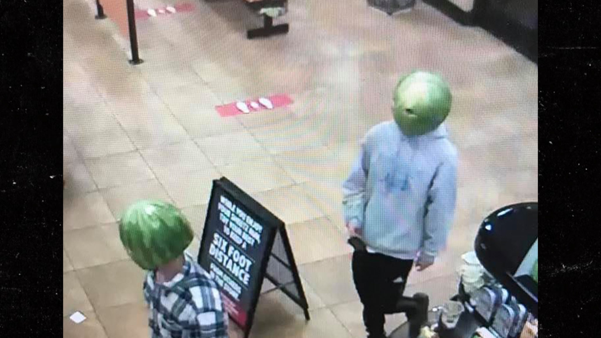 Shoplifters Wear Hollowed-Out Watermelon Masks, Cops Make Arrest
