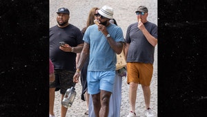 LeBron James Licks Ice Cream Cone While Strolling Through France