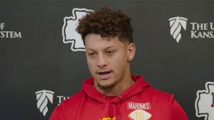Patrick Mahomes Unhappy W/ Bro For Pouring Water On Fans, 'He'll Learn From It'