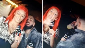Drake Parties It Up During Halloween Rap Battle