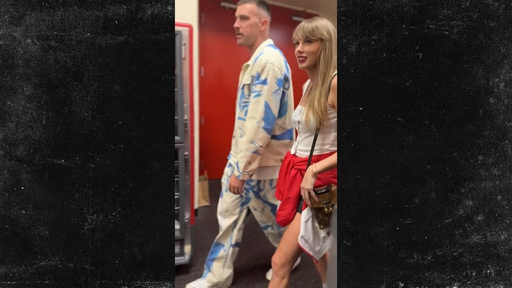 Travis Kelce's Denim Outfit Not Taylor Swift-Inspired, Clothing Co. Renamed  It Immediately