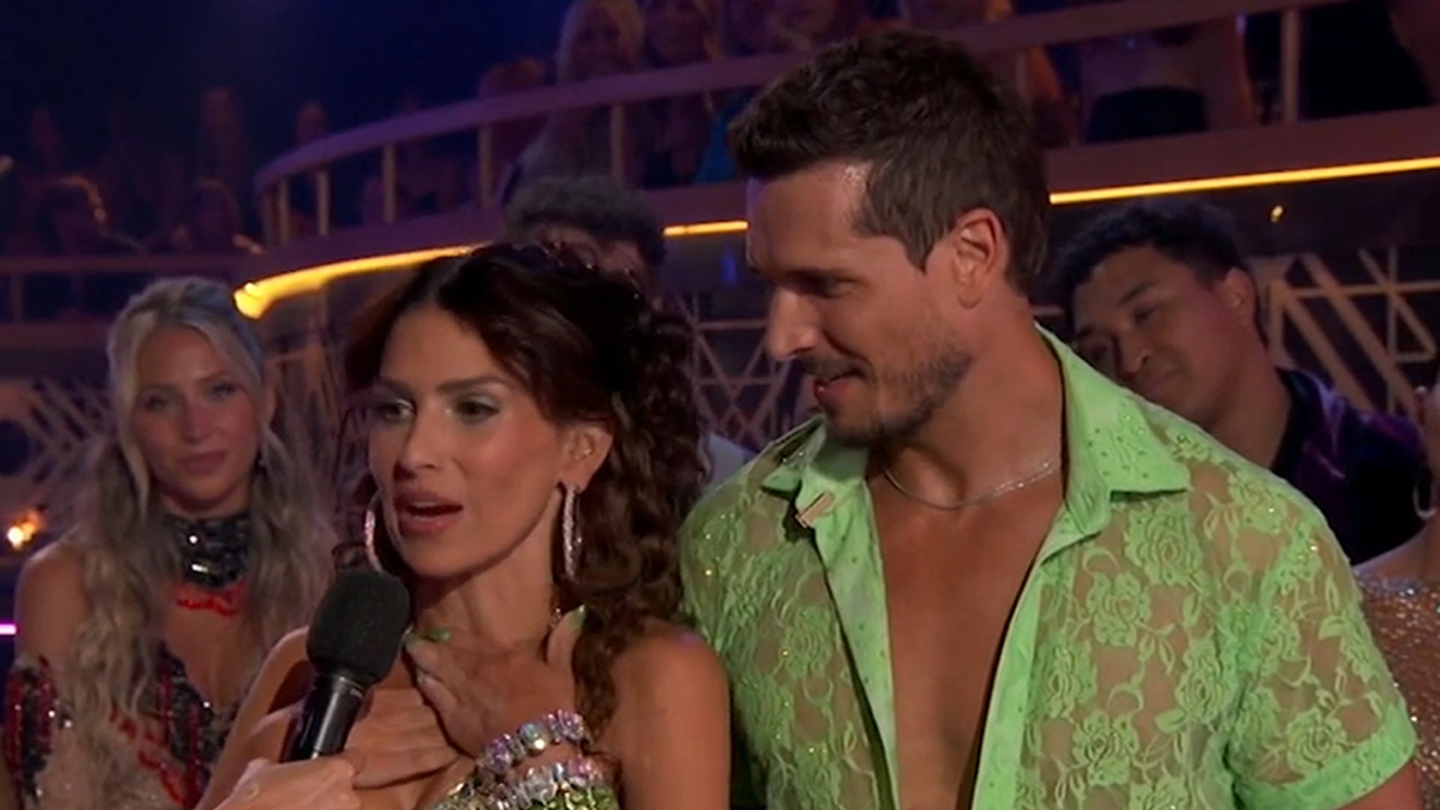 Hilaria Baldwin Fights Back Tears Following Stellar 'DWTS' Debut