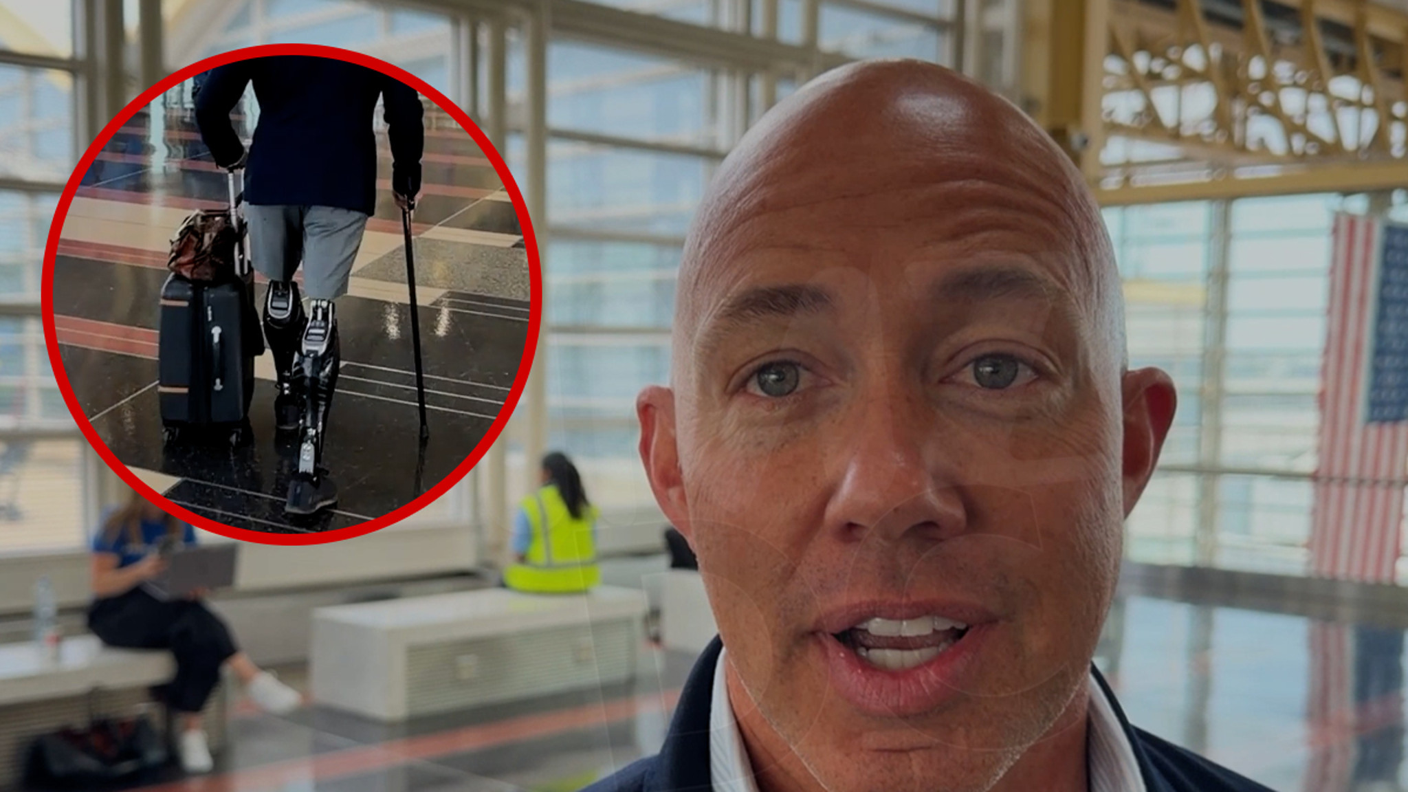 Rep. Brian Mast Says TSA Can't Keep Their Hands Off His Metal Legs At Airport