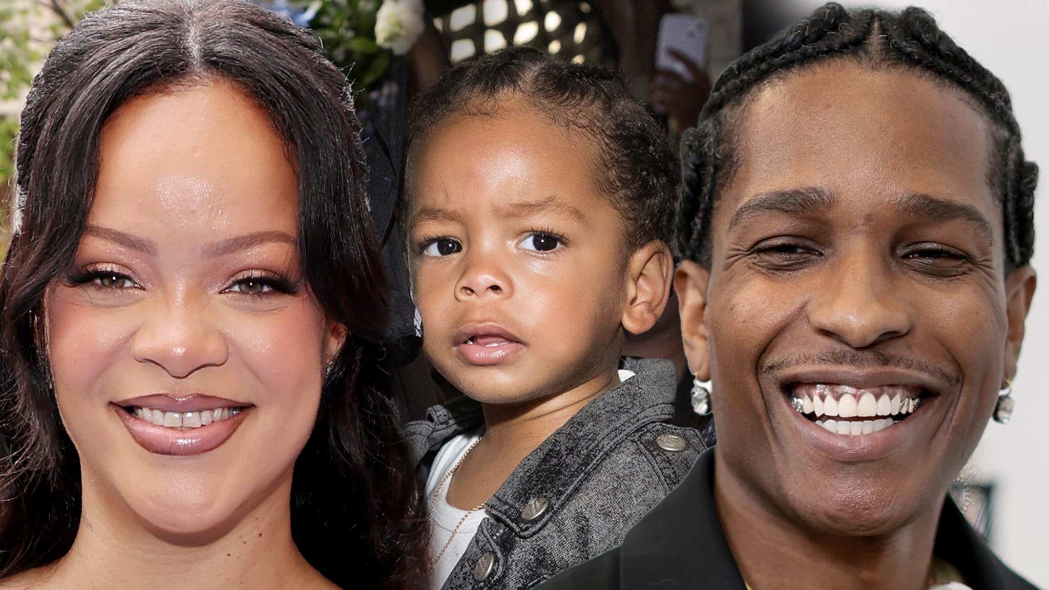 Rihanna and Son Riot Join A$AP Rocky Onstage in Copenhagen