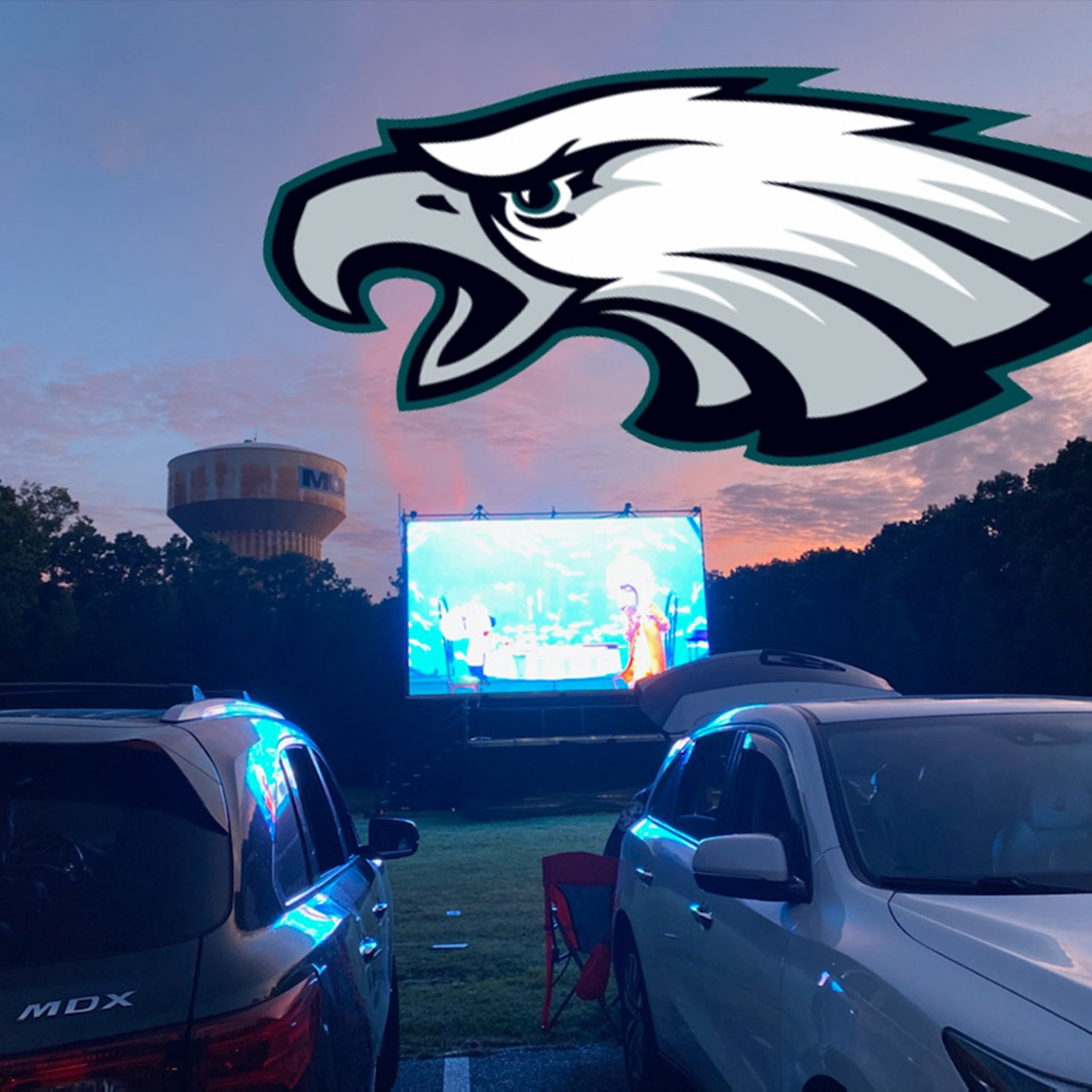 Eagles fans tailgate at Lincoln Financial Field hours before kickoff